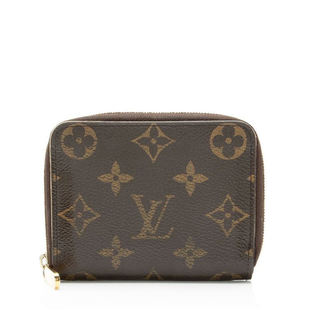 Louis Vuitton Monogram Canvas Zippy Coin Wallet